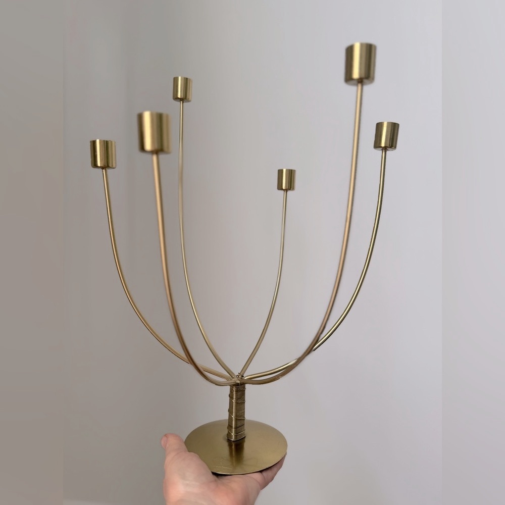 Candelabra  six tapers